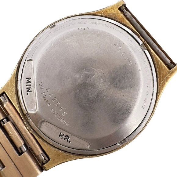 Vintage Hamilton QED Men's Digital LED Wristwatch Pulsar P2 w JB Band for Parts - Picture 4 of 5